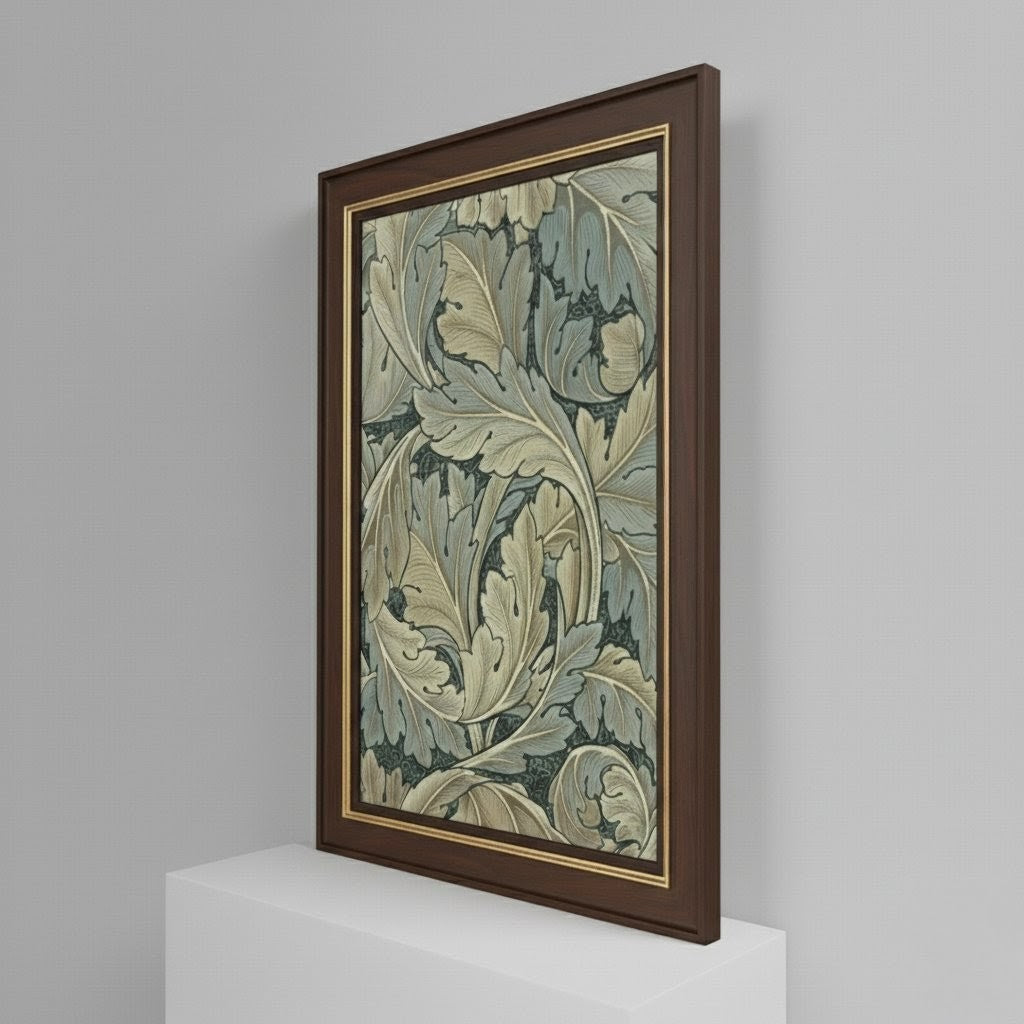 William Morris 'Acanthus' Arts and Crafts Framed Poster