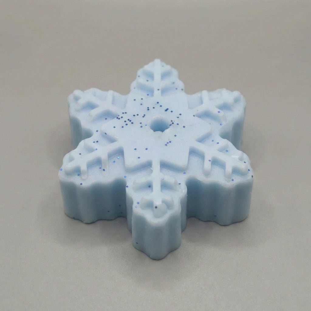 Snowflake Frost Scented Glass Candle | Perfume Candles for Home Decor | Candles for Home Decoration Fragrance