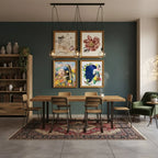 Abstract Floral, Vintage & Surreal Prints for Dining Room/Gallery Wall