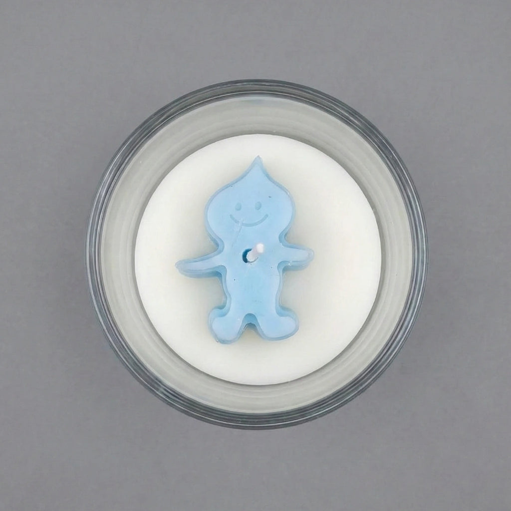 Gingerbread Frost Designer Glass Candle – Premium Soy Wax Scented Candle for Christmas Décor & Gifting