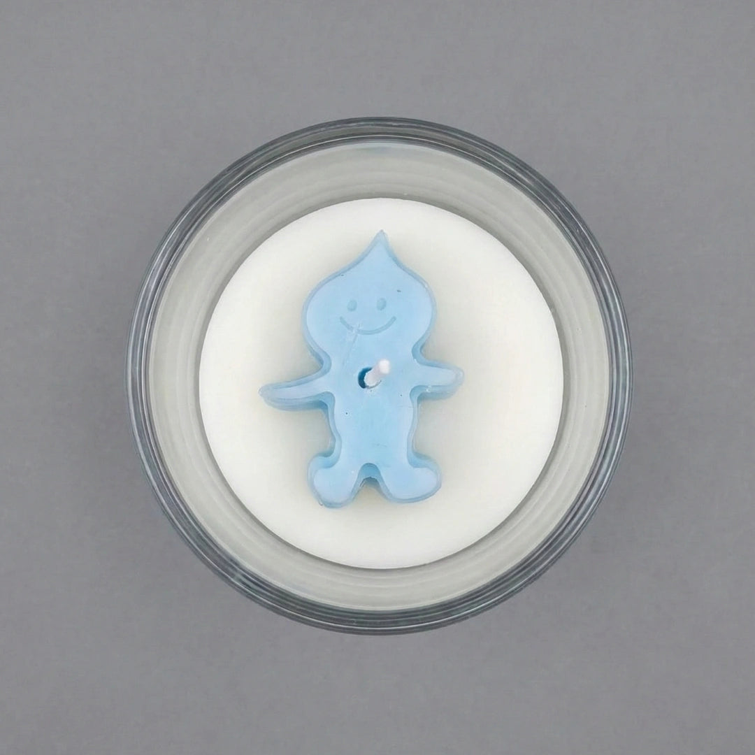 Gingerbread Frost Designer Glass Candle – Premium Soy Wax Scented Candle for Christmas Décor & Gifting